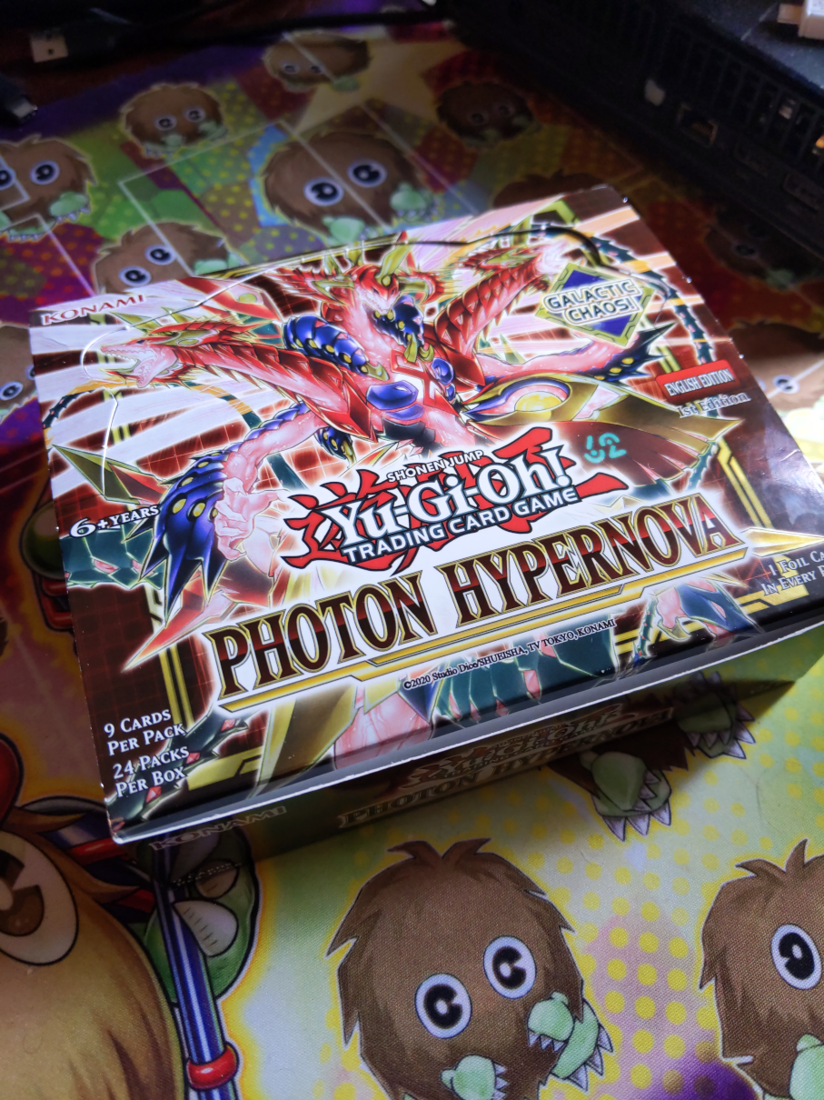 Photon Hypernova is a box containing a ton of new Galaxy support; we did not get the new Xyz Galaxy boss monster.