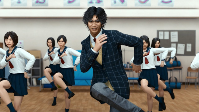 In Lost Judgment, it seems like Yagami infiltrates a school undercover and ... joins the dance club?? I'm not upset, I just want to play it already.